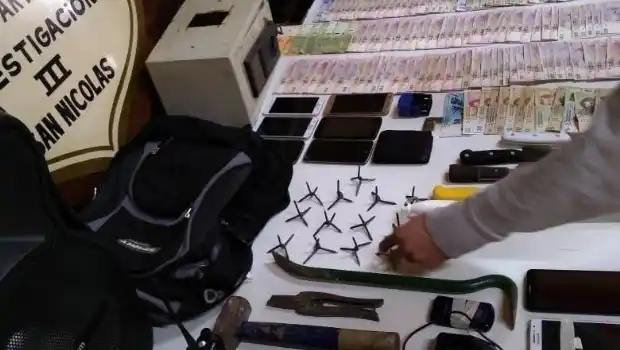 Cayó banda de "Los Miguelitos" en San Nicolás: Ponían clavos en la ruta para robar a automovilistas