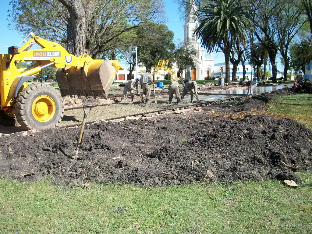 El Municipio trabaja en varios frentes de obra