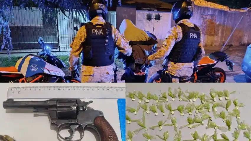 El operativo se llevó a cabo en el barrio Malvinas Argentinas