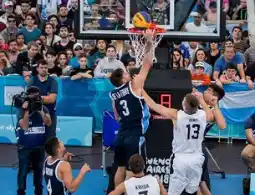 Torneo de basquet 3×3 nocturno
