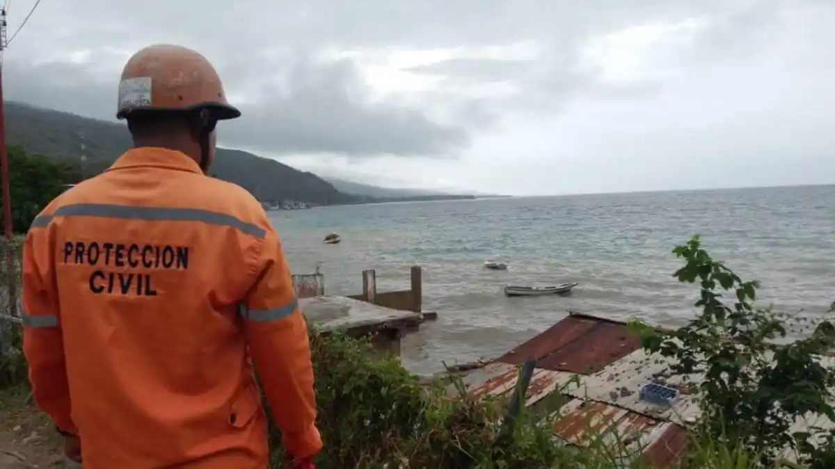 MAR DE FONDO: costas venezolanas afectadas, recomiendan no ir a la playa
