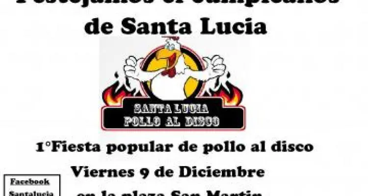 Primera Fiesta Popular del Pollo al Disco