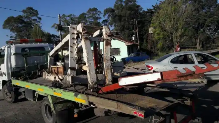 Recuperan un guinche que había sido robado