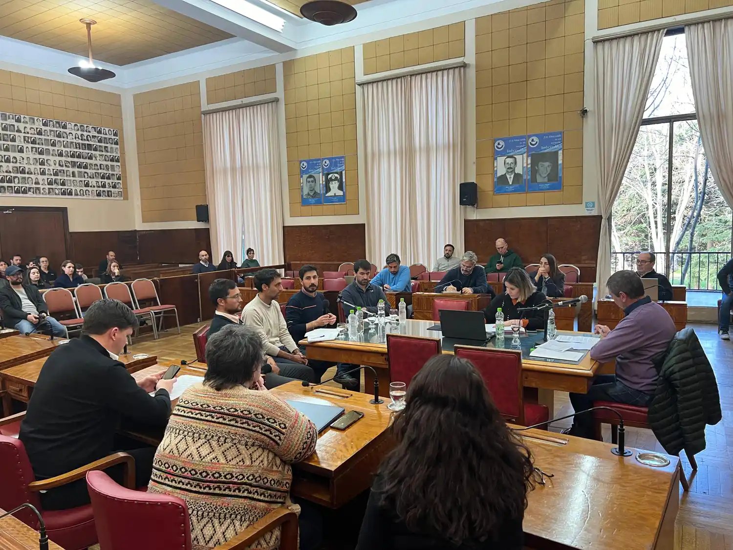 Personal del INTI en el HCD.