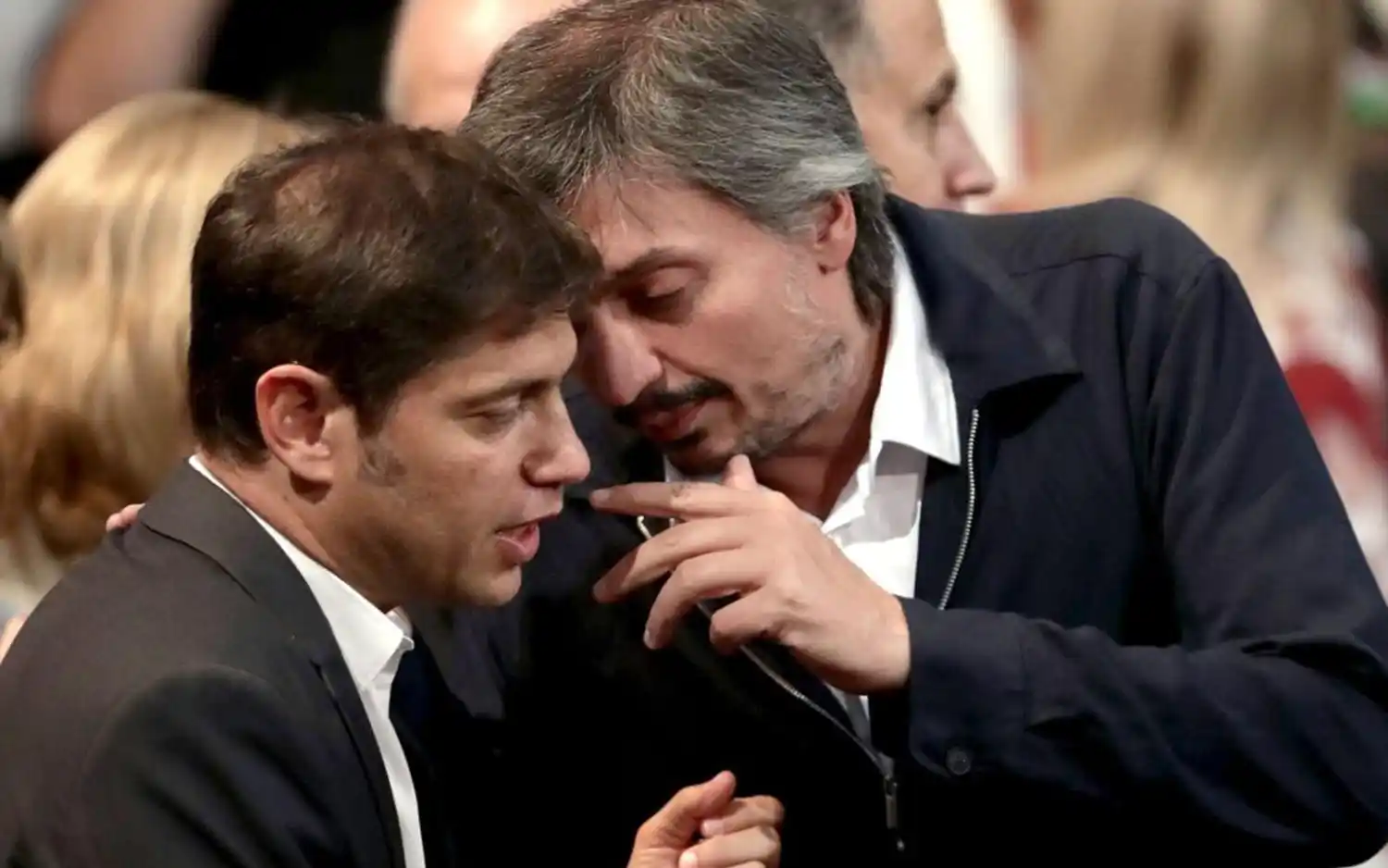 Kicillof y Máximo Kirchner.