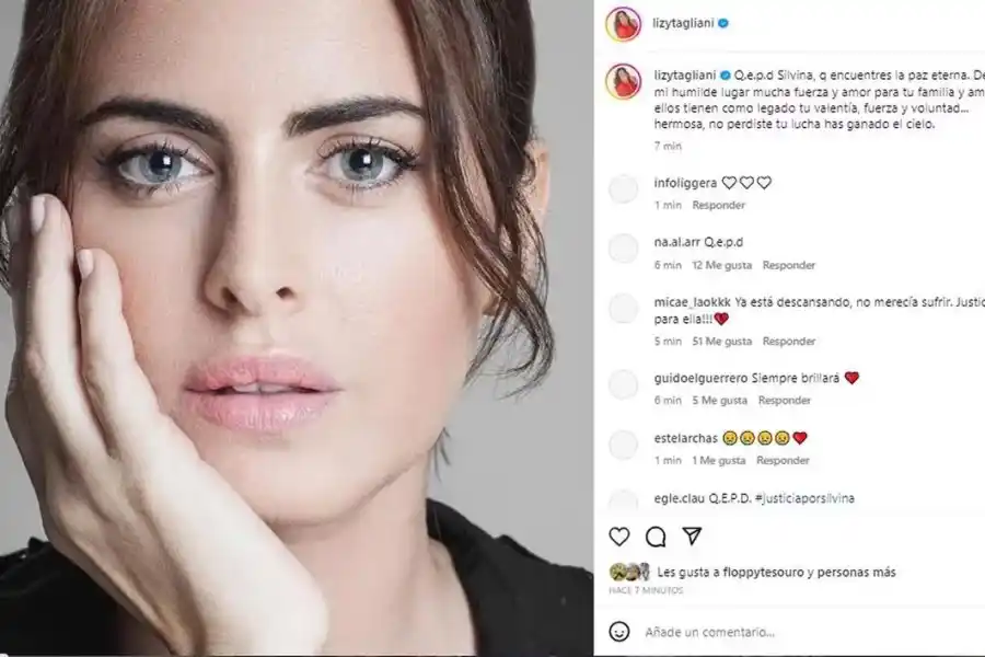 Lizy Tagliani compartió un emotivo mensaje