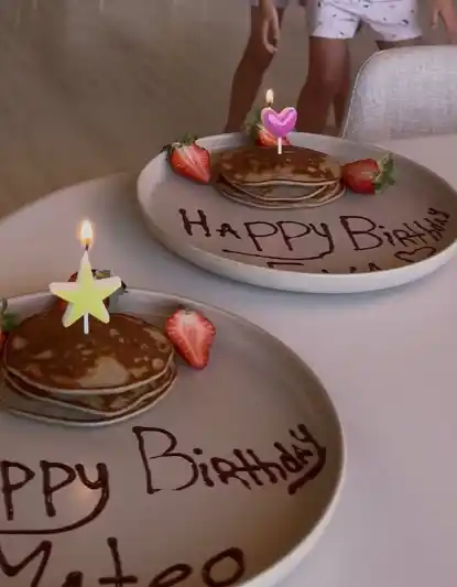 Los mellizos pasaron un cumpleaños rodeados de su familia y de naturaleza/ @georginagio