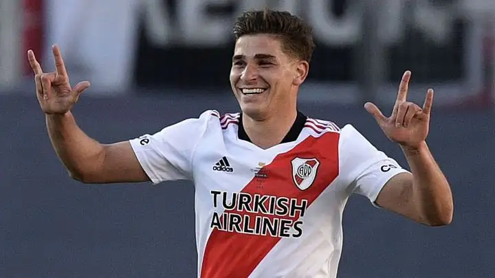 La espectacular jugada de Julián Álvarez