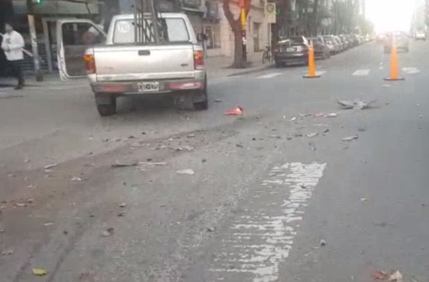 Brutal choque en Luro y Córdoba: se negó al test de alcoholemia
