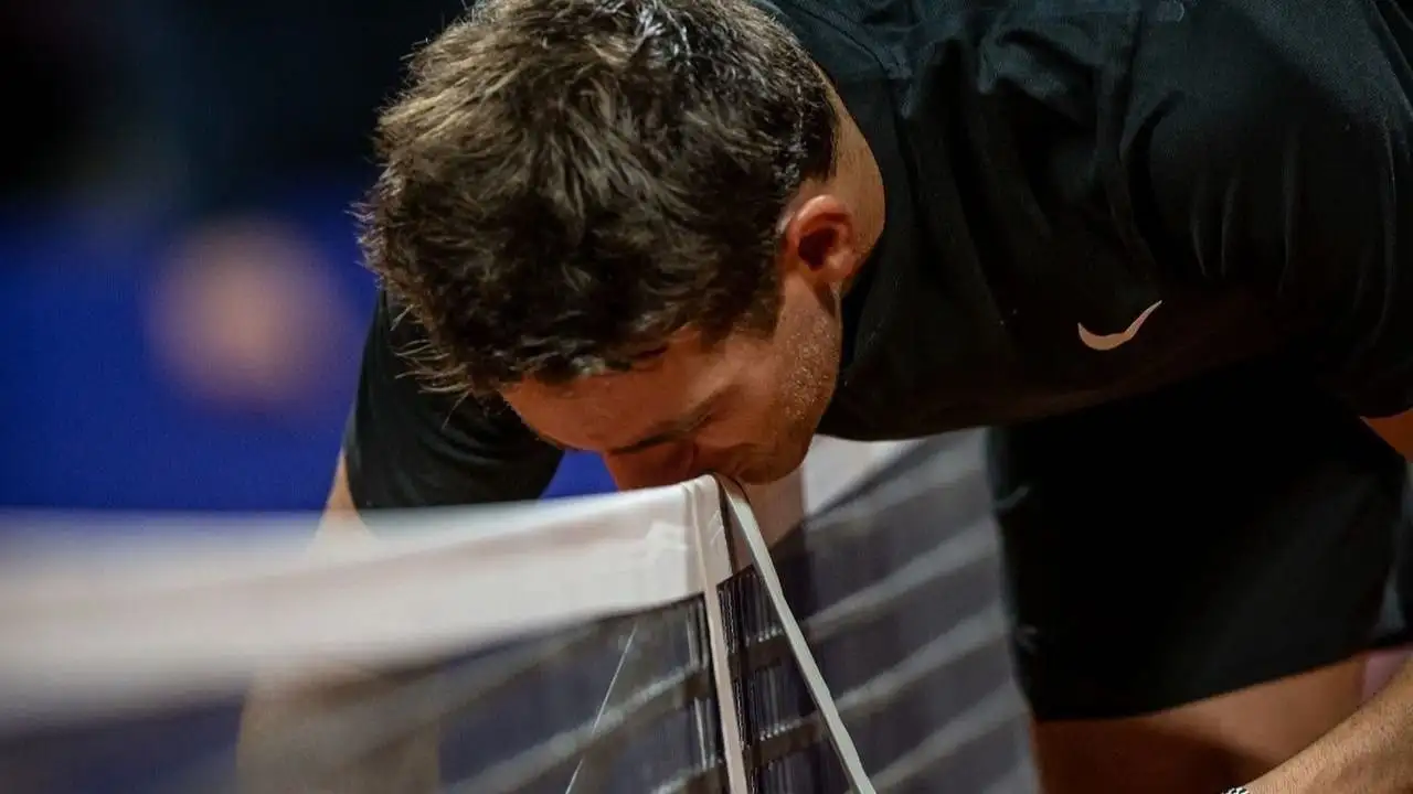 Del Potro y su cinta