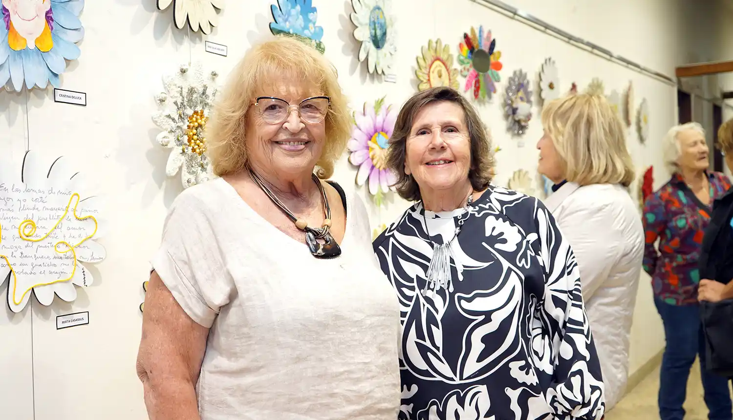 Organizadoras. Pilar Vitale y Edith Lacoste