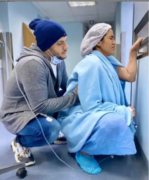 Jordán Mendoza compartió momentos pre parto de su esposa. Foto: Instagram