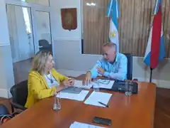 Dora Bogdan mantuvo reuniones con funcionarios provinciales en Paraná