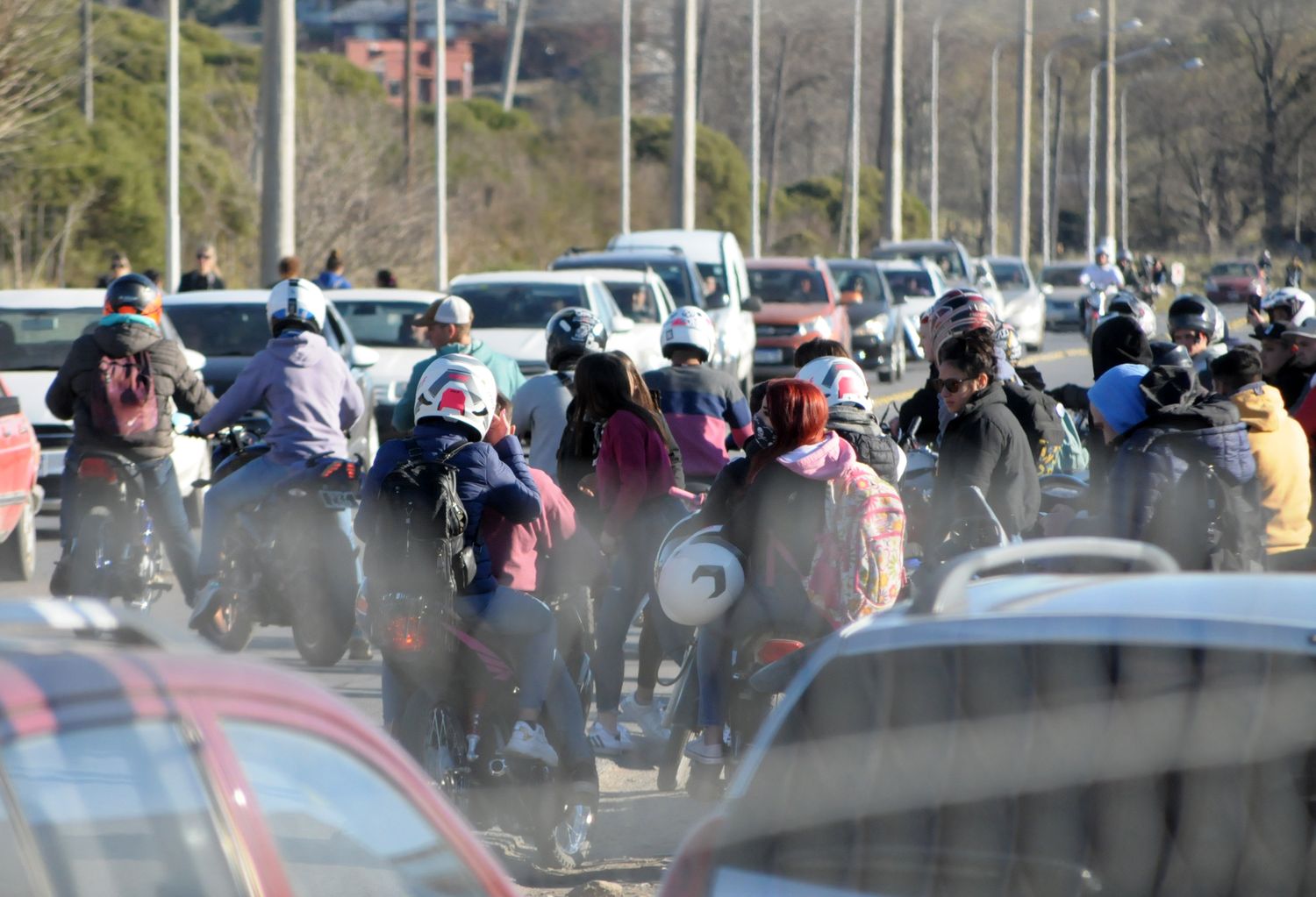 El intendente Lunghi se reunió con autoridades policiales por las picadas ilegales