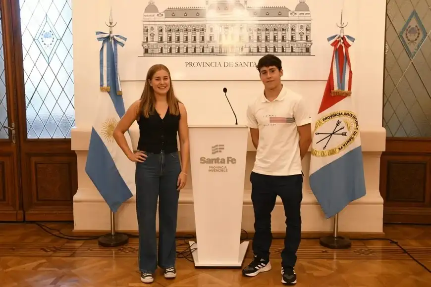 Sofía Garcés y Tomás Jouglard