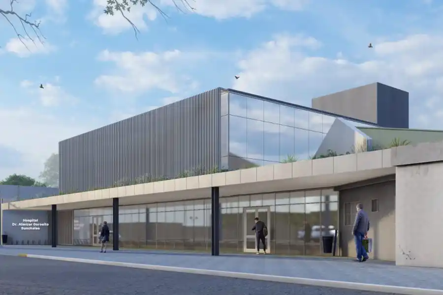 El hospital de Sunchales, en marcha: la Provincia construye uno nuevo con tecnología avanzada