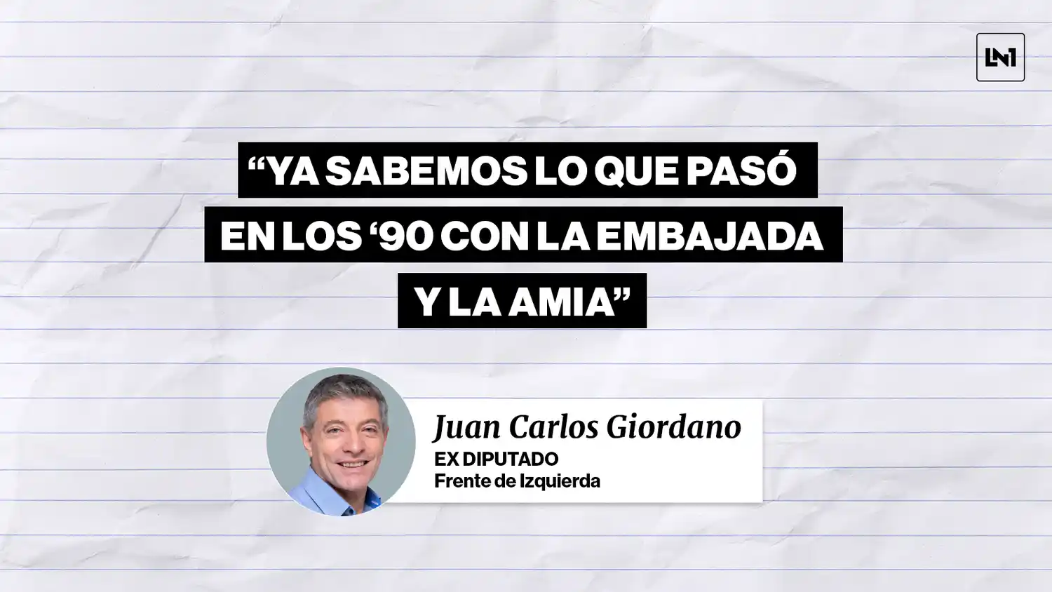 Para Giordano, Milei "compromete al pueblo argentino" al hablar de "ganar la guerra": "Es de una peligrosidad enorme"