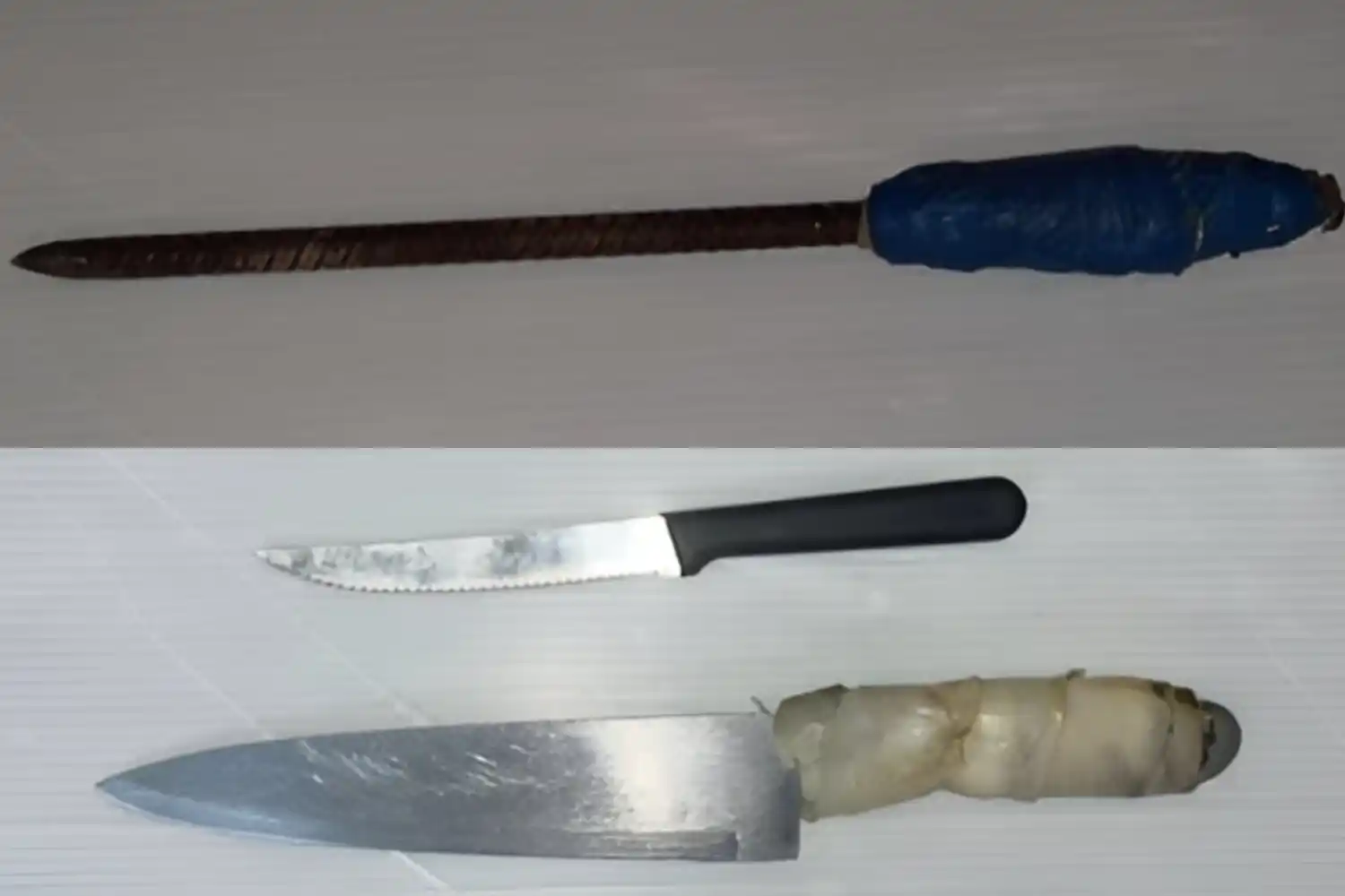 armas blancas secuestradas