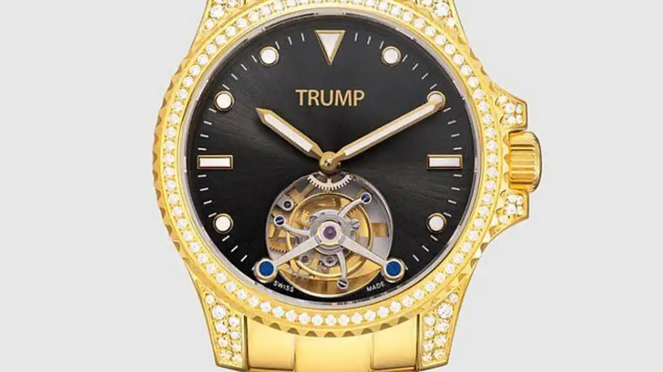 SOLO DONALD TRUMP: se puede  comprar un reloj de lujo con su nombre por esta cantidad