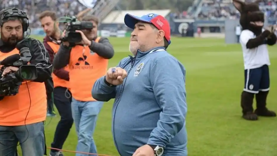 El mensaje de Maradona para los hinchas de Gimnasia de La Plata 