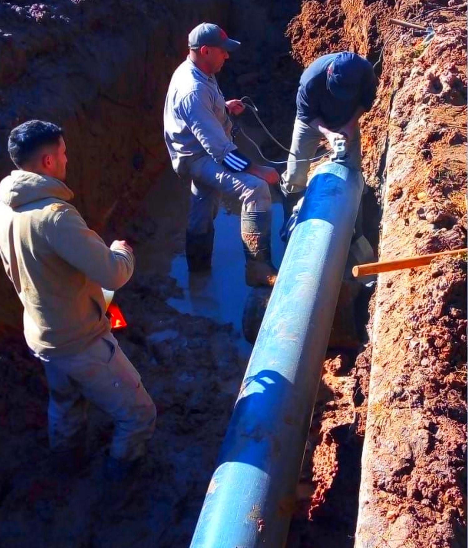 Obras Sanitarias interrumpirá la impulsión de agua para completar los trabajos iniciados el lunes