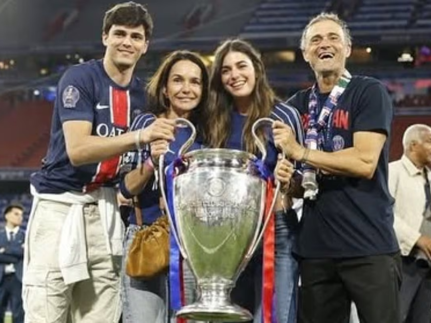 "Siempre con nosotros": la emotiva reacción de la hija de Luis Enrique tras la histórica consagración del PSG