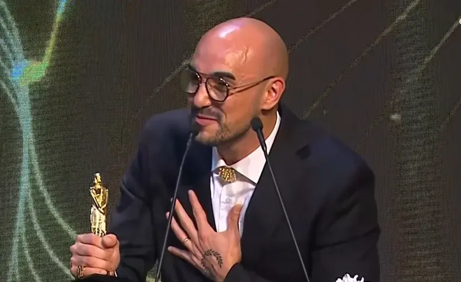 Abel Pintos se llevó el oro en los Martín Fierro de Música: "Muchas gracias, de todo corazón"