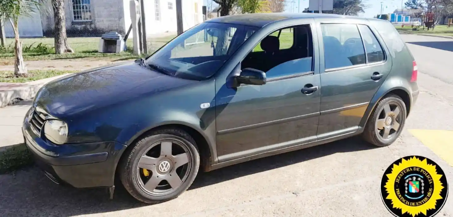 La Criolla: Secuestran un automóvil con pedido de captura por robo agravado en Buenos Aires