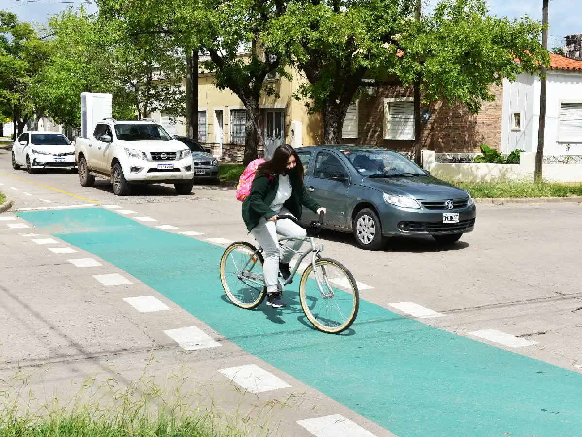 La apertura de las primeras bicisendas