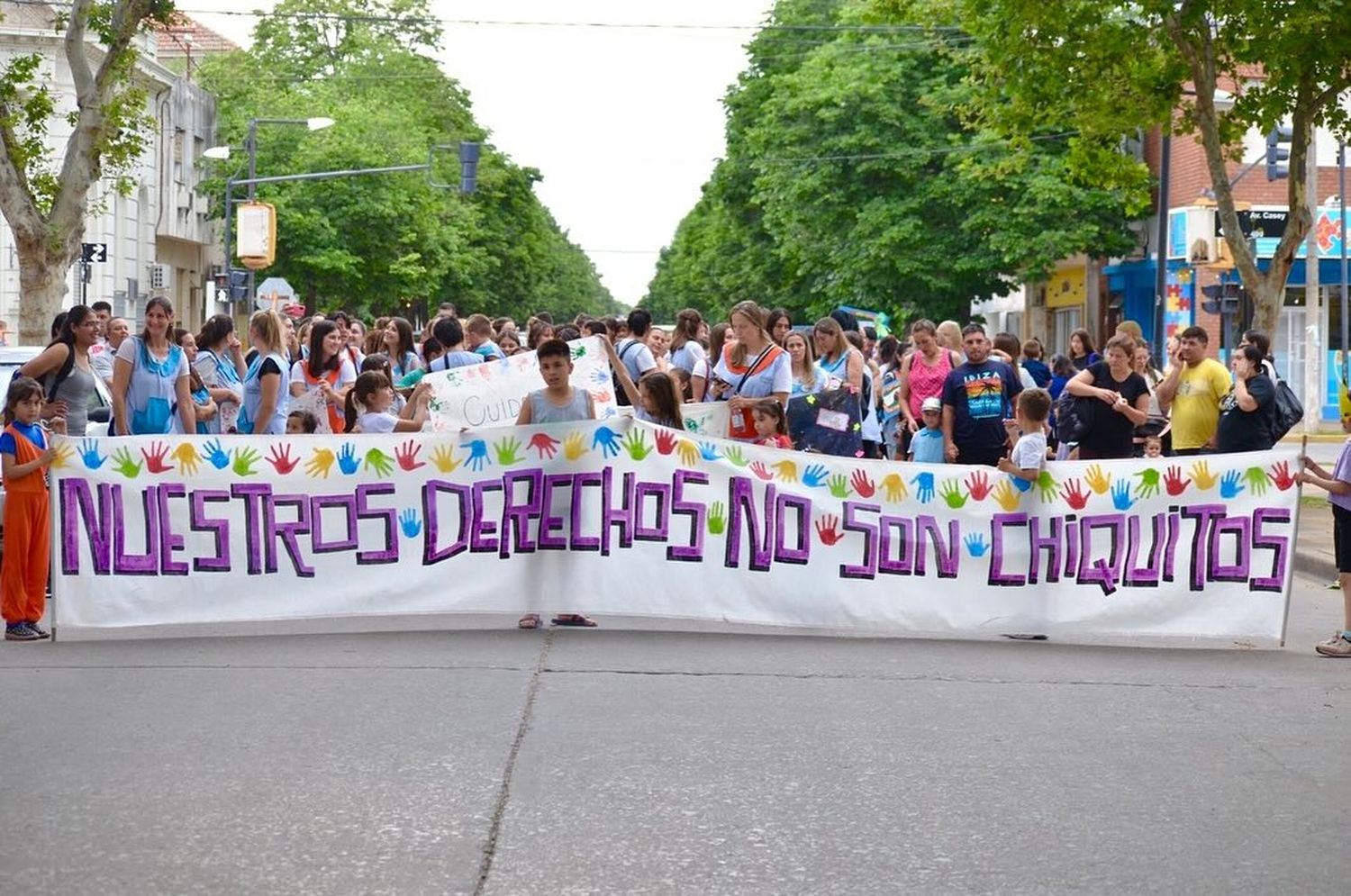 Gran convocatoria para celebrar la “Semana de las Infancias”