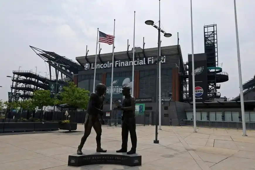 El estadio de Filadelfia. Reuters.