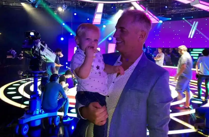 Mirko acompañó a Marley en su debut y desbordó de ternura la pantalla