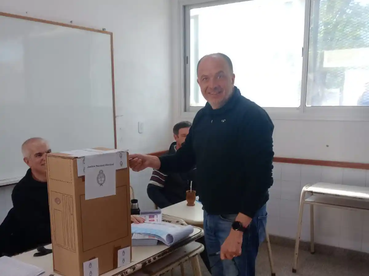 Votó el Intendente Pablo Garate