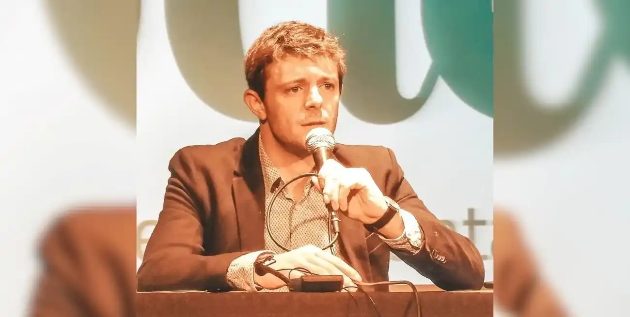 Joaquín Poleri, presiente comunal de Teodelina.