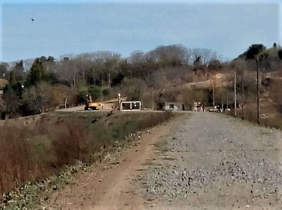 Advierten que volvió a aparecer una tranquera en el callejón Guzmán