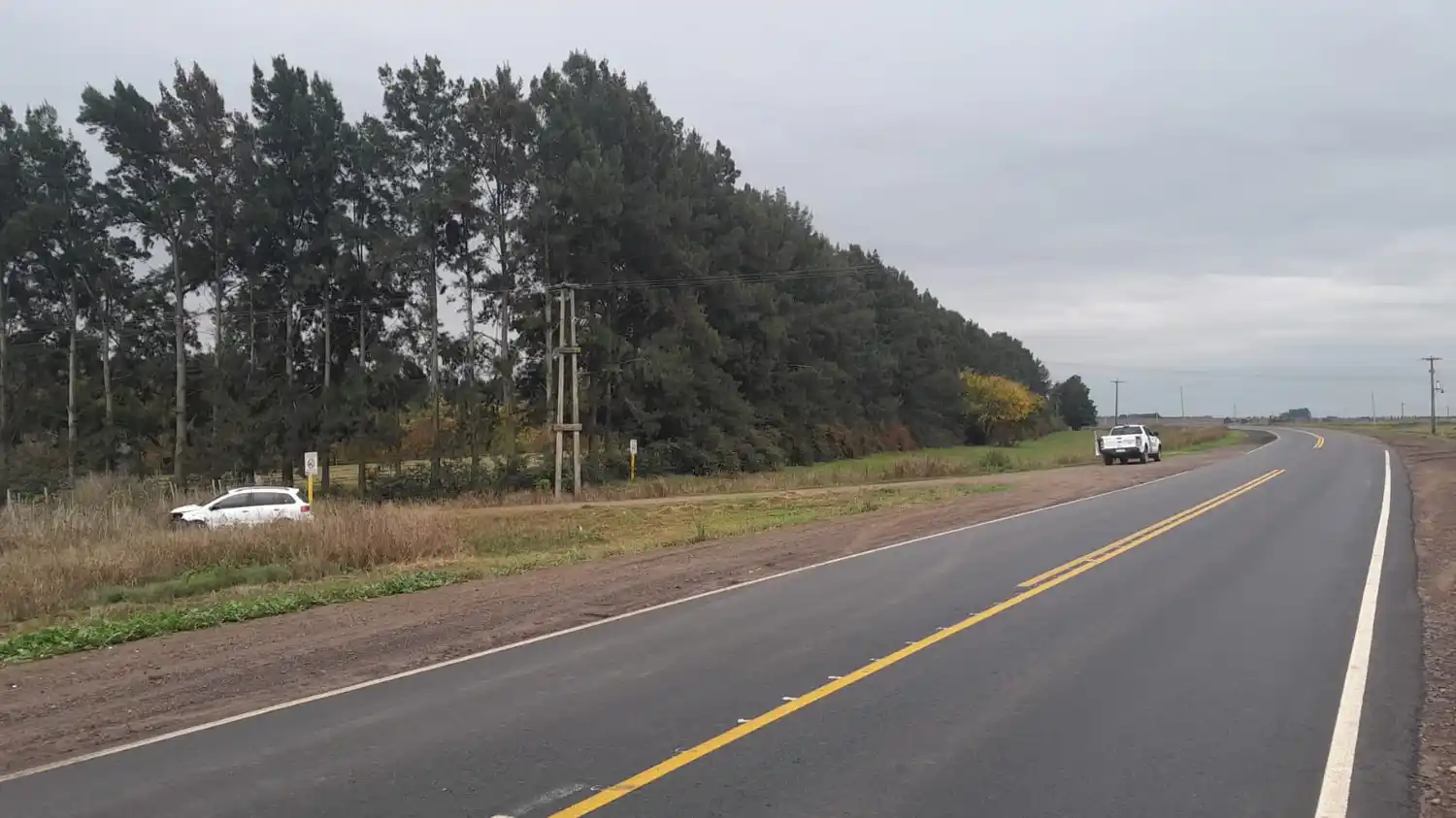 Despistó un auto y cuatro personas fueron trasladadas al Hospital