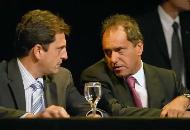 Massa respondió las críticas de Scioli: "Somos argentinos y no creemos en la Argentina dividida"