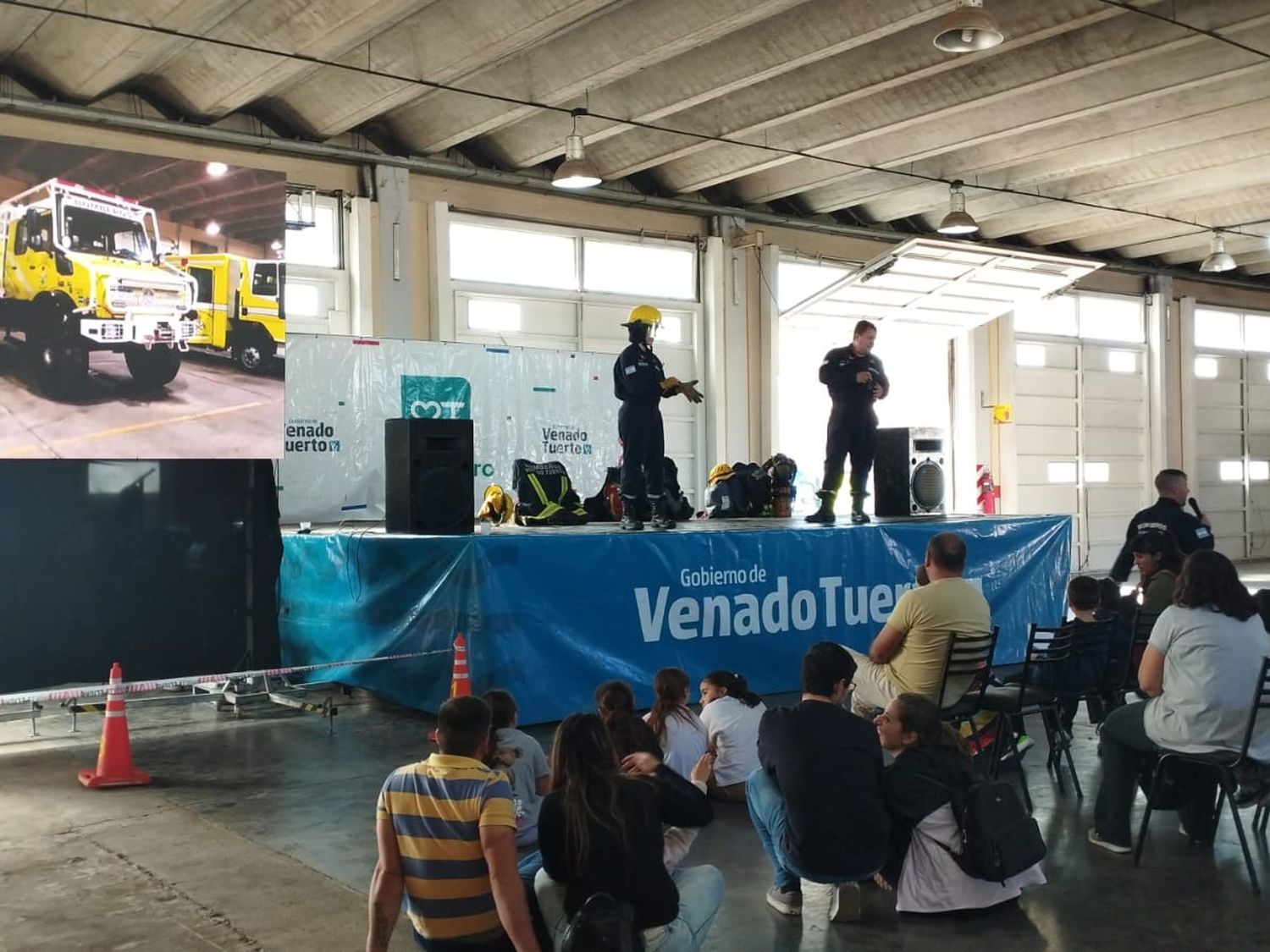 Bombero por un día
