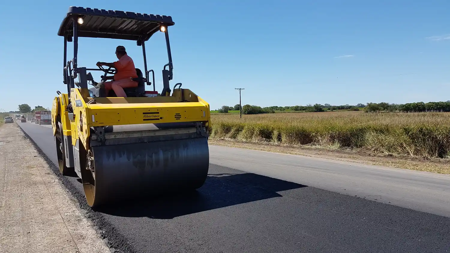 Finaliza la obra de pavimentación de la Ruta 39 en San Justo