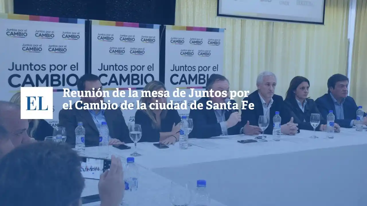 Reunión de la mesa de Juntos por el Cambio de la ciudad de Santa Fe