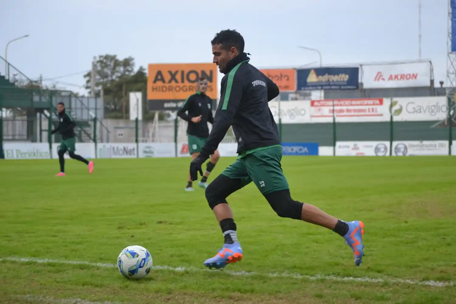 Leonardo Ferreyra, una de las voces de mando en la “Verde”.