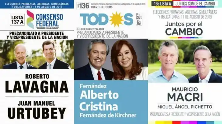 A un mes de las PASO, dan a conocer los montos de campaña