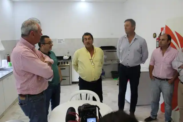 Atilio Benedetti y Gustavo Hein visitaron Gualeguay