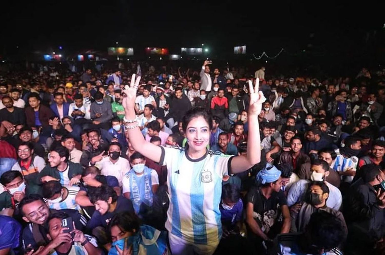 Desde Bangladesh hasta Nápoles: el mundo festeja a Argentina campeón del mundo