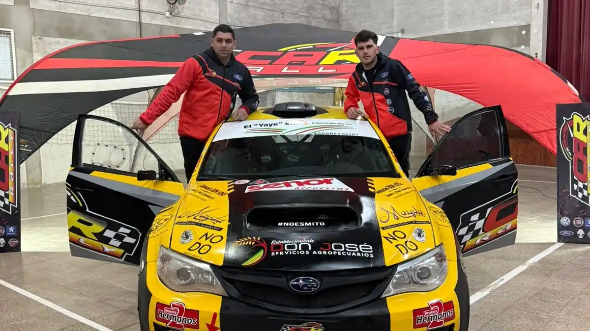 Enzo Jaume y Matías Alaejos, presentes en la categoría N4 del Rally de San Francisco