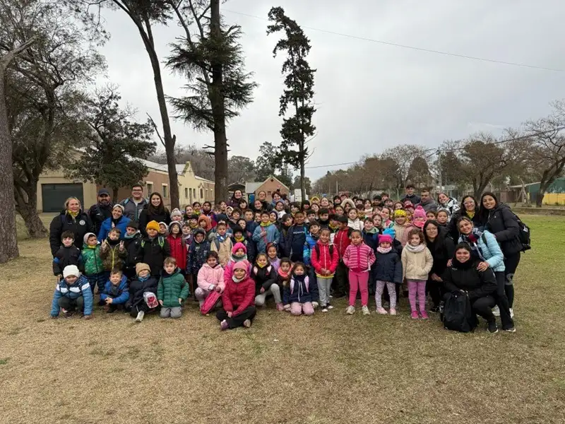 Los alumnos disfrutaron de una jornada de juego y aprendizaje.