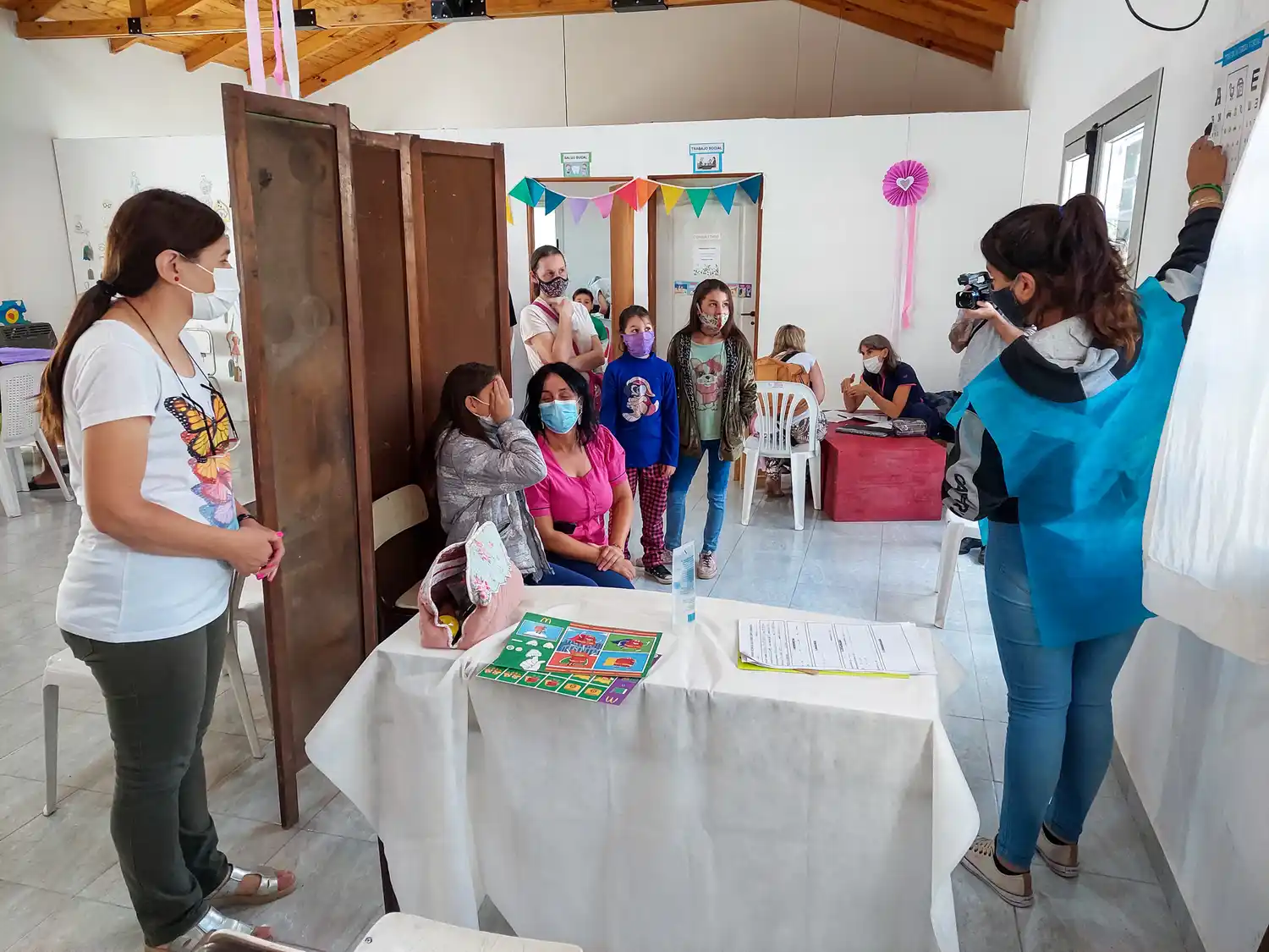 Se desarrolló una jornada de atención integral a niños y niñas en el barrio San Luis