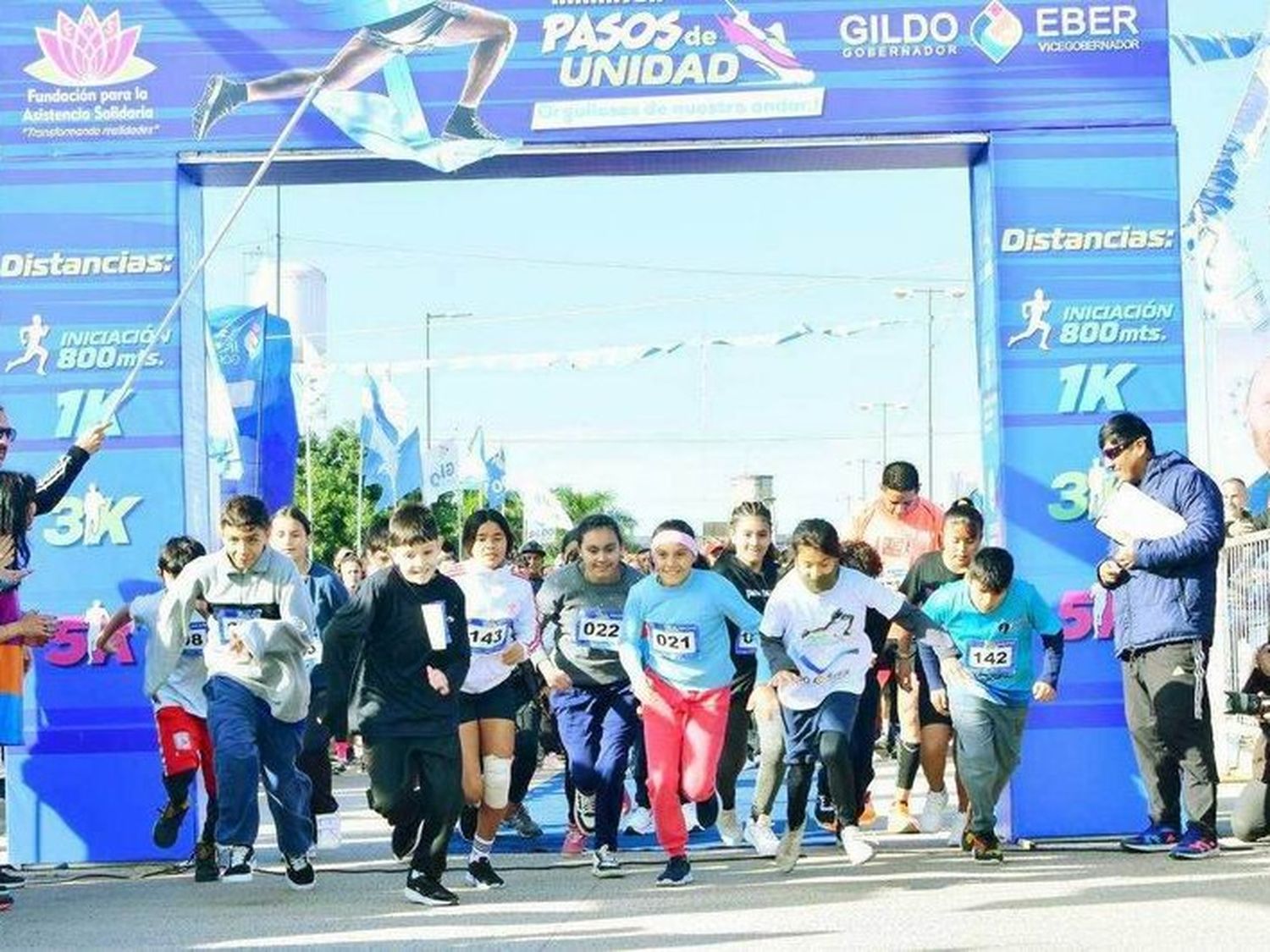 Pasos de Unidad se corrió en la Jurisdicción
Cinco y superó todas las expectativas