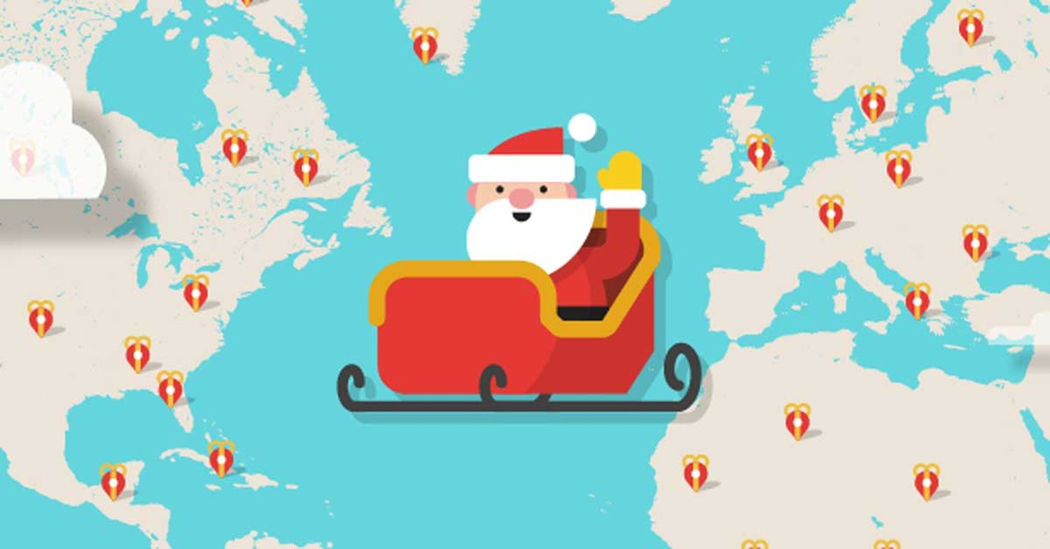 Seguí en vivo el recorrido de Papá Noel