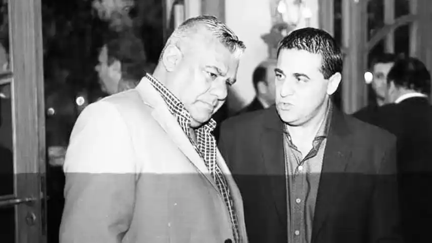 Claudio "Chiqui" Tapia y Pablo Toviggino. FOTO: A24